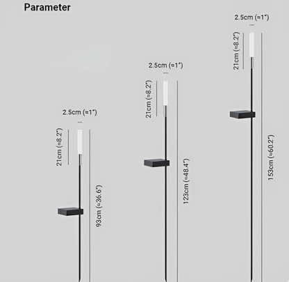 Lampa ogrodowa solarna LED słupkowa IP65