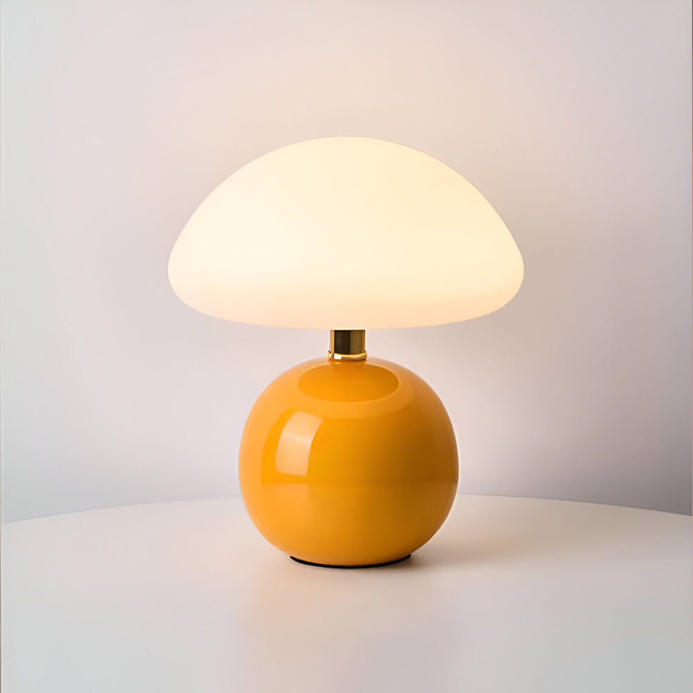 Bauhaus lampa stołowa LED w kształcie grzyba