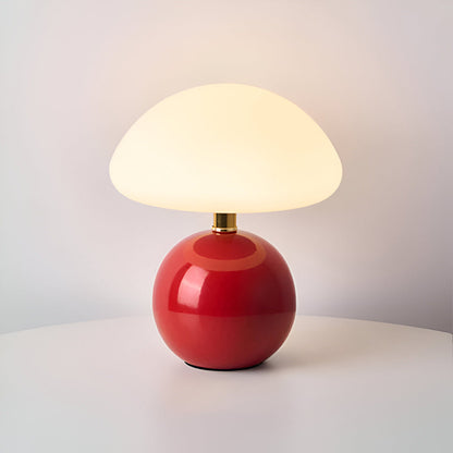 Bauhaus lampa stołowa LED w kształcie grzyba
