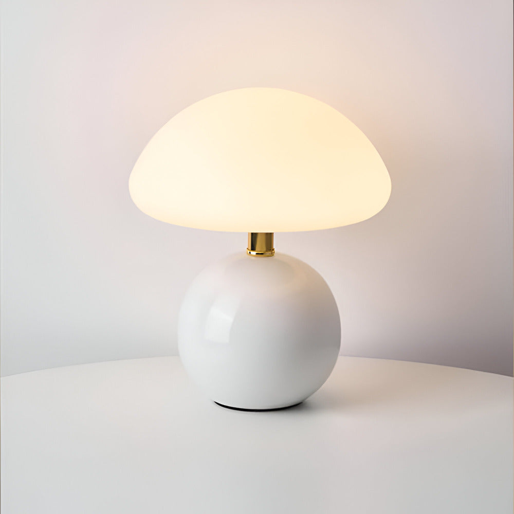 Bauhaus lampa stołowa LED w kształcie grzyba