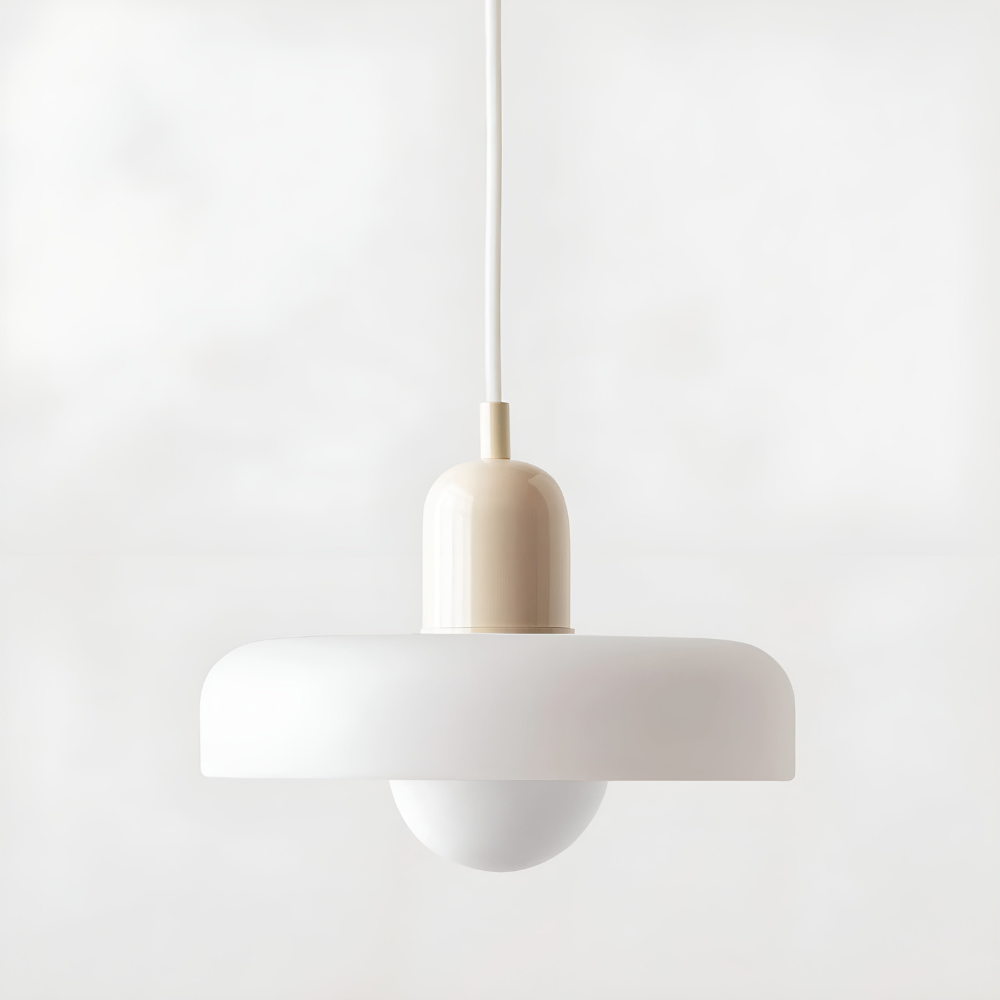 Regulowana kolorowa lampa wisząca ze szkła do wnętrz