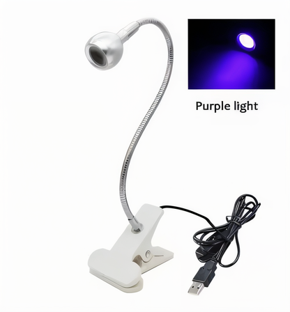 Lampa biurkowa LED z klipsem USB regulowana 360°