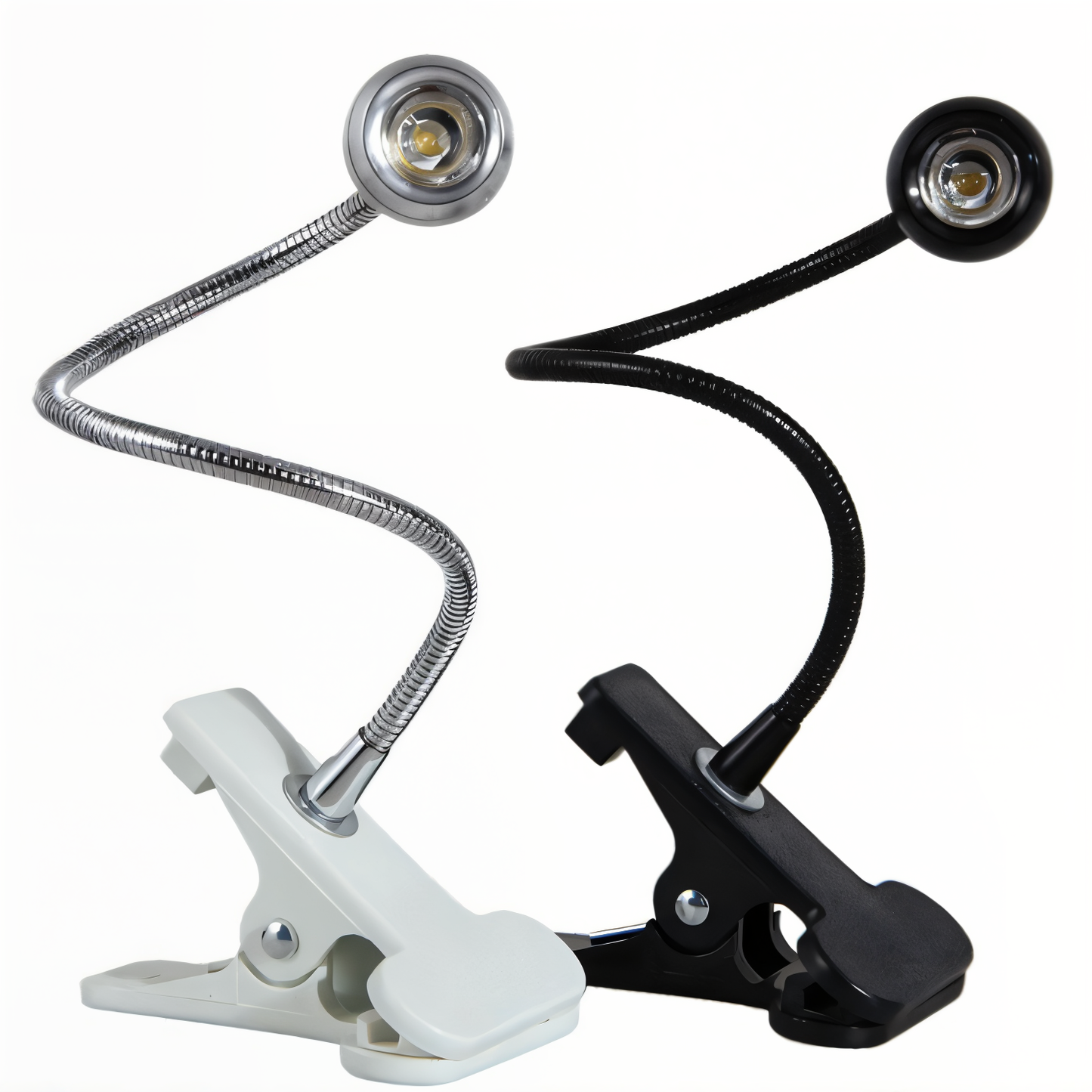 Lampa biurkowa LED z klipsem USB regulowana 360°