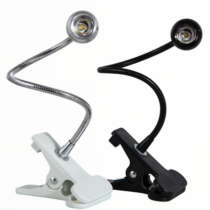 Lampa biurkowa LED z klipsem USB regulowana 360°