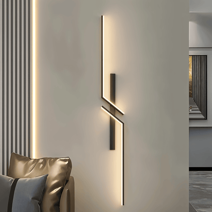 Minimalistyczny kinkiet LED liniowy do salonu
