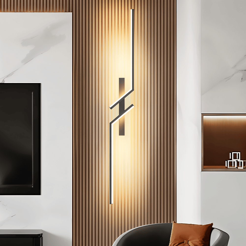 Minimalistyczny kinkiet LED liniowy do salonu