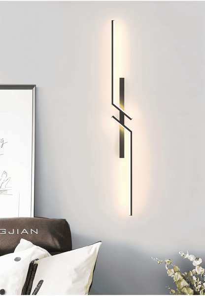 Minimalistyczny kinkiet LED liniowy do salonu