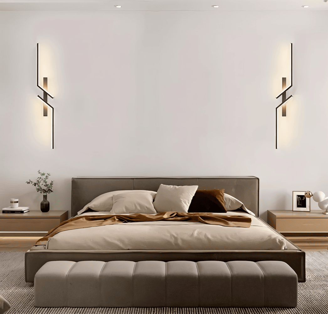 Minimalistyczny kinkiet LED liniowy do salonu