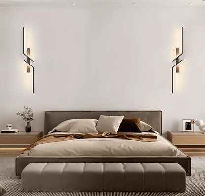 Minimalistyczny kinkiet LED liniowy do salonu