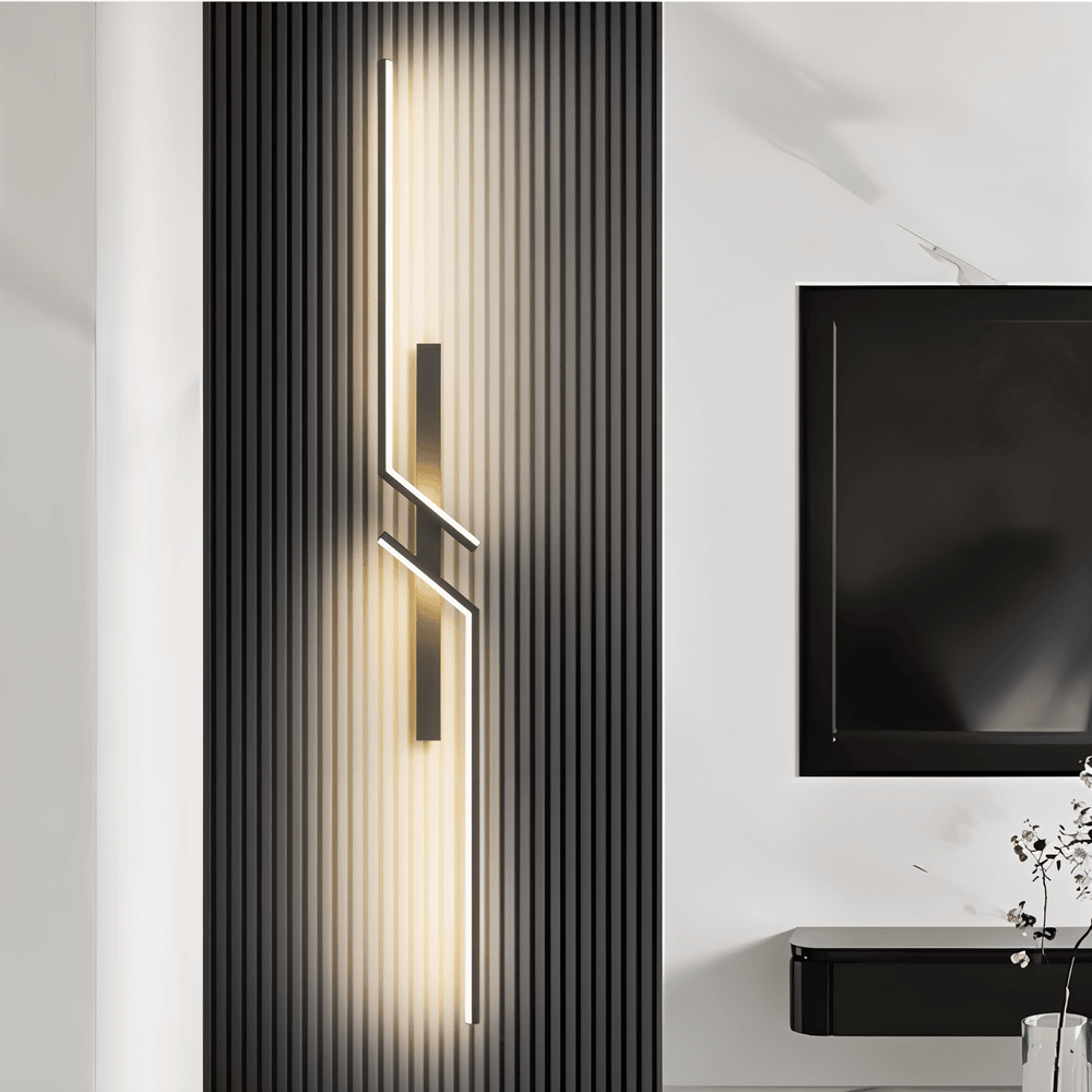 Minimalistyczny kinkiet LED liniowy do salonu
