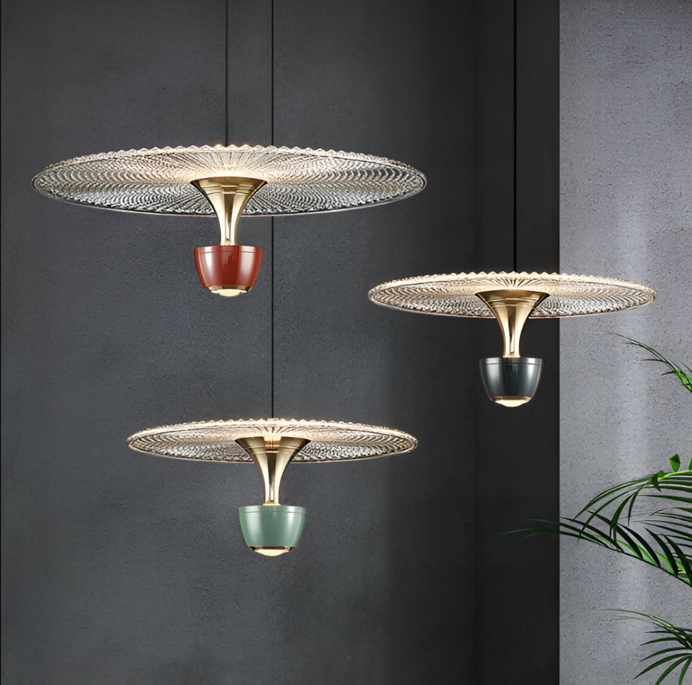 Lampa wisząca akrylowa nowoczesna 30 cm