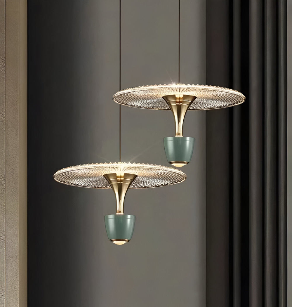 Lampa wisząca akrylowa nowoczesna 30 cm