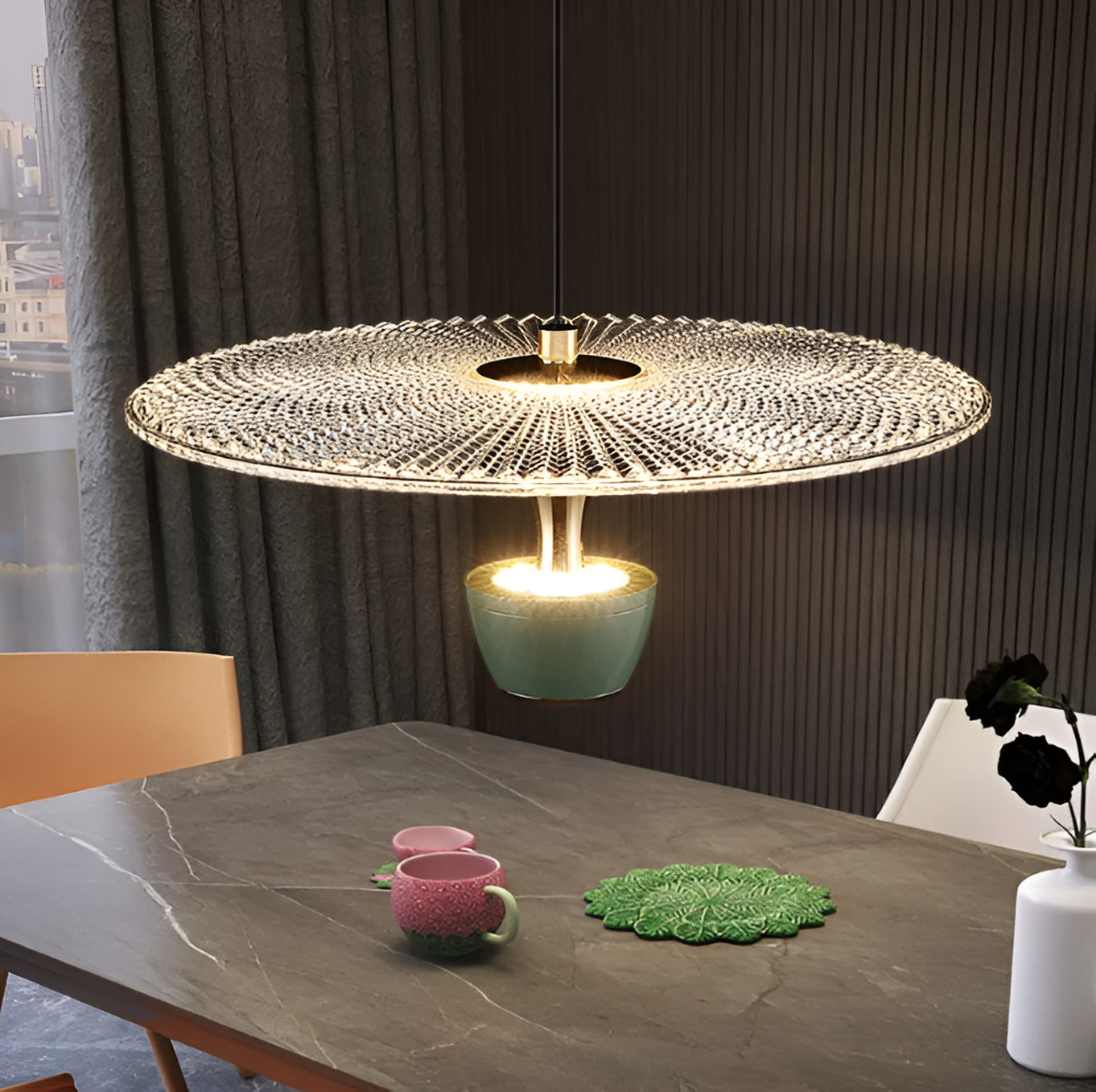 Lampa wisząca akrylowa nowoczesna 30 cm