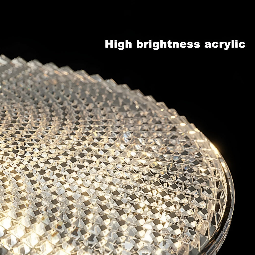 Lampa wisząca akrylowa nowoczesna 30 cm