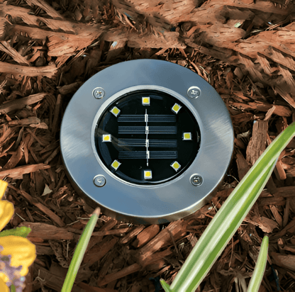 Solarna lampa ogrodowa LED do ścieżek i tarasu