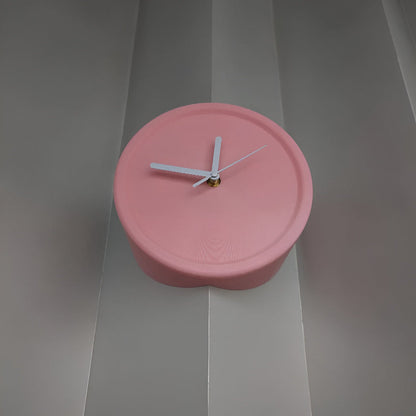 Cichy zegar ścienny narożny 3D minimalistyczny 30 cm