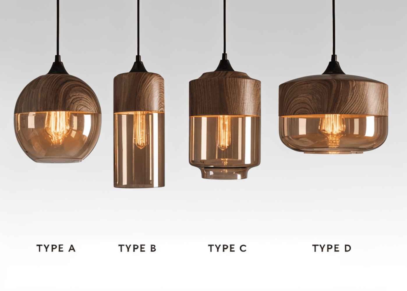 Lampa wisząca szklana retro nowoczesna regulowana
