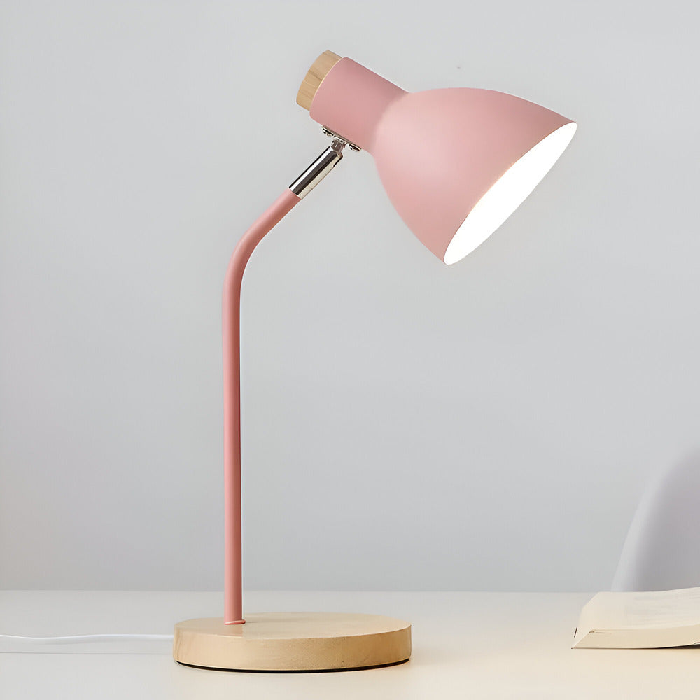Lampa stołowa LED regulowana – skandynawski design, światło przyjazne dla oczu