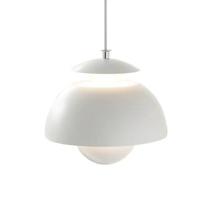 Metalowa lampa wisząca kwiat retro do kuchni i salonu