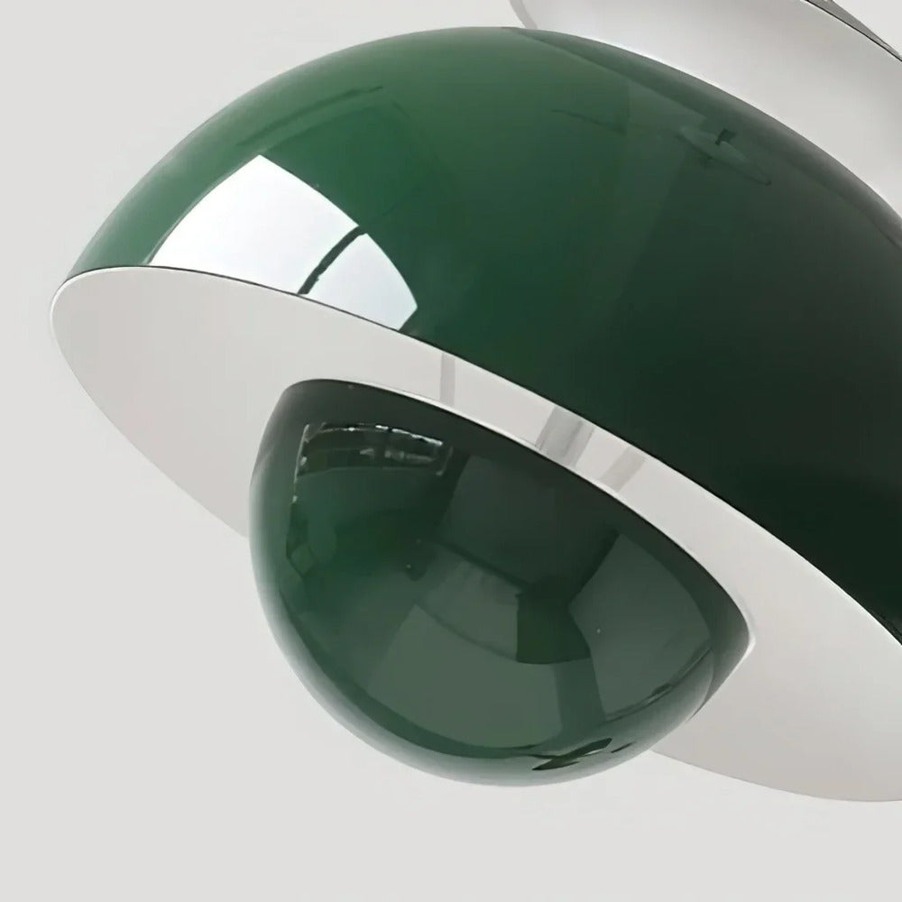 Metalowa lampa wisząca kwiat retro do kuchni i salonu