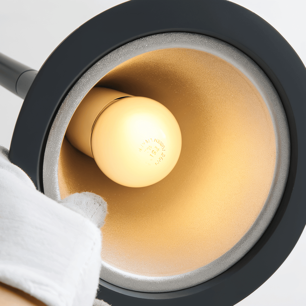 Nowoczesna lampa wisząca stożkowa do kuchni