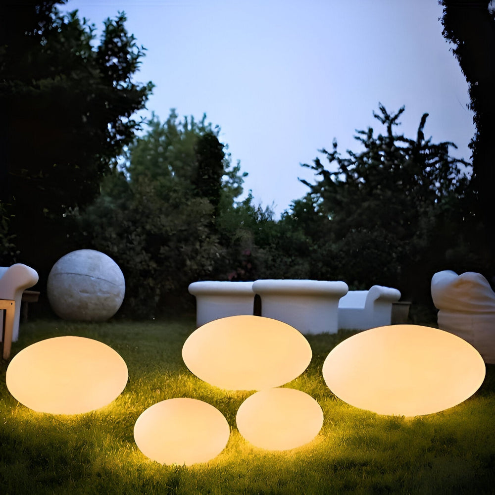 Solarna lampa ogrodowa LED imitacja kamienia IP65
