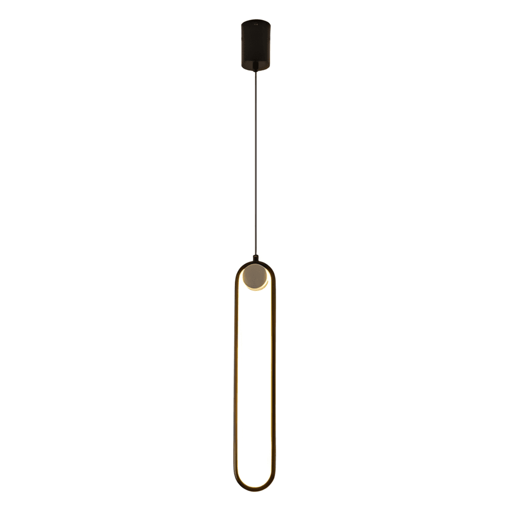 Podłużna lampa sufitowa LED do salonu i jadalni