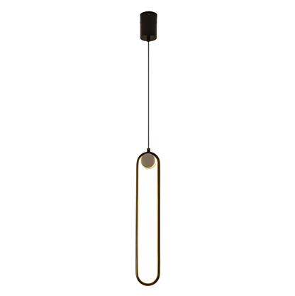 Podłużna lampa sufitowa LED do salonu i jadalni