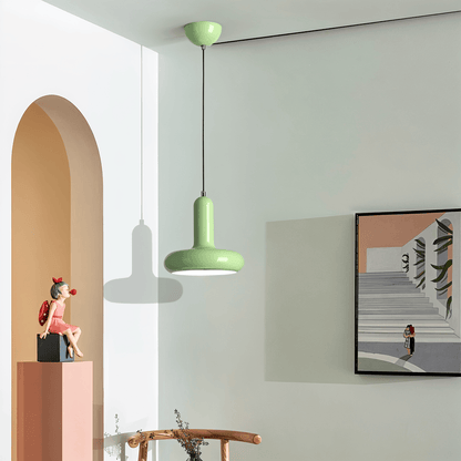 Kolorowa lampa sufitowa Bauhaus w stylu retro
