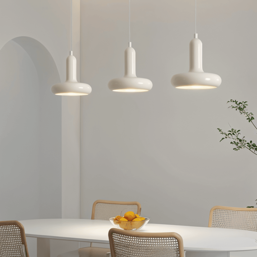 Kolorowa lampa sufitowa Bauhaus w stylu retro