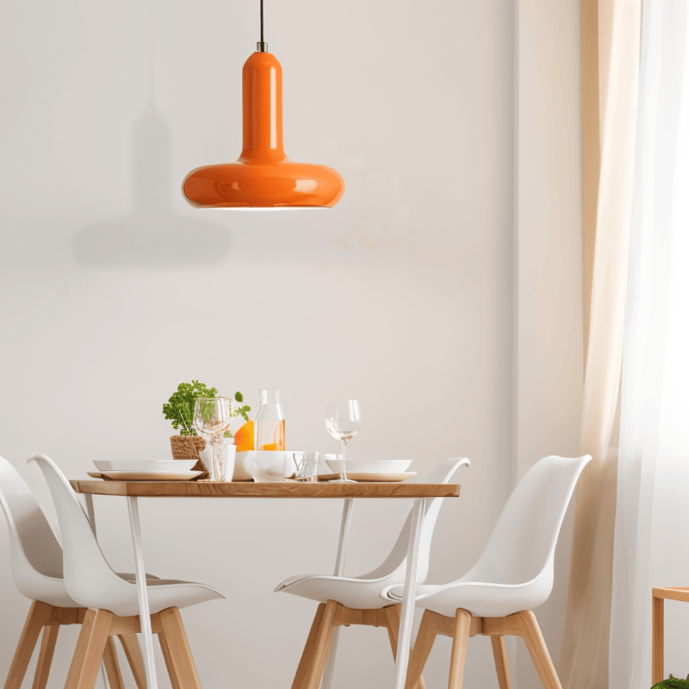 Kolorowa lampa sufitowa Bauhaus w stylu retro