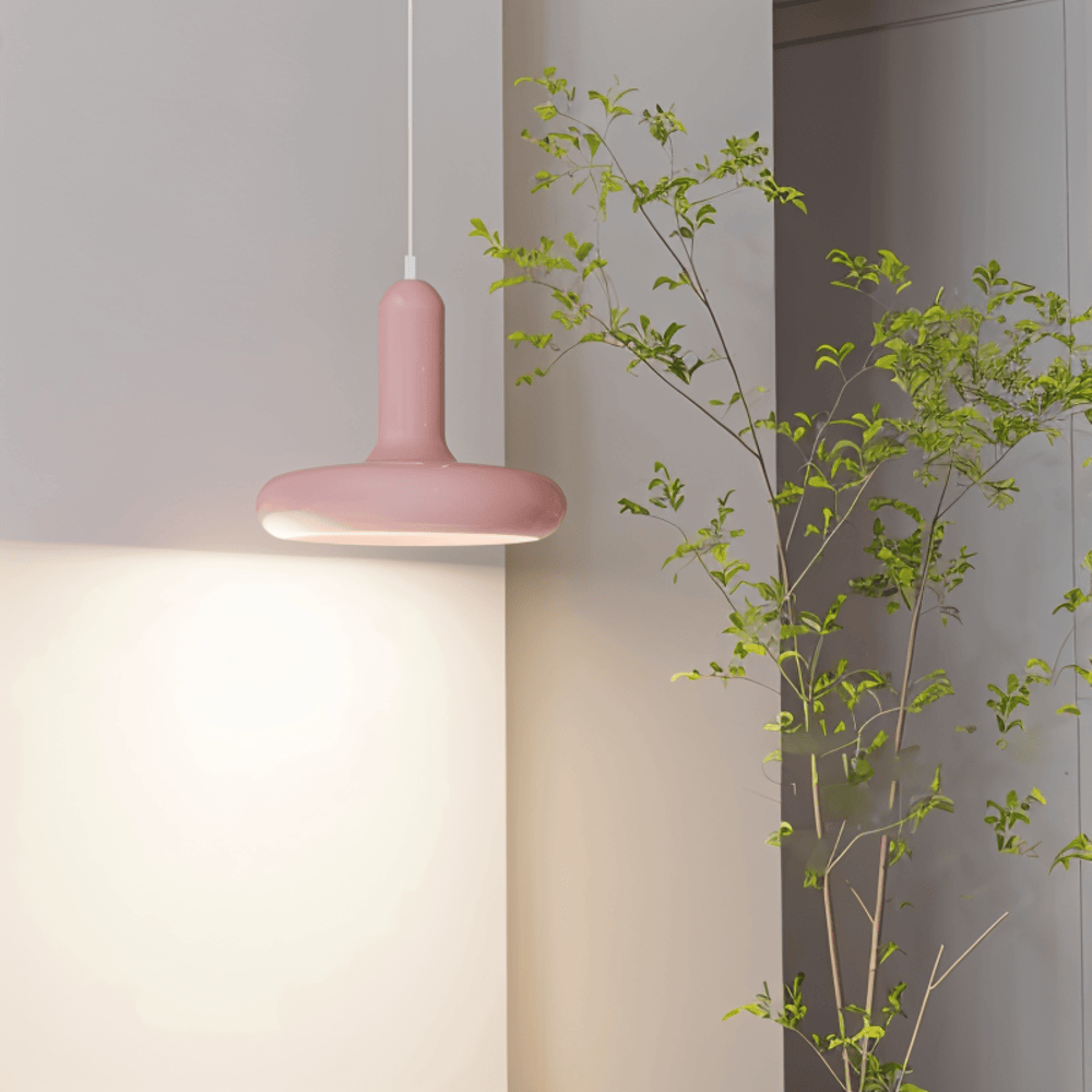 Kolorowa lampa sufitowa Bauhaus w stylu retro