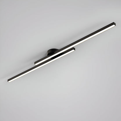 Nowoczesna lampa sufitowa LED do salonu aluminiowa