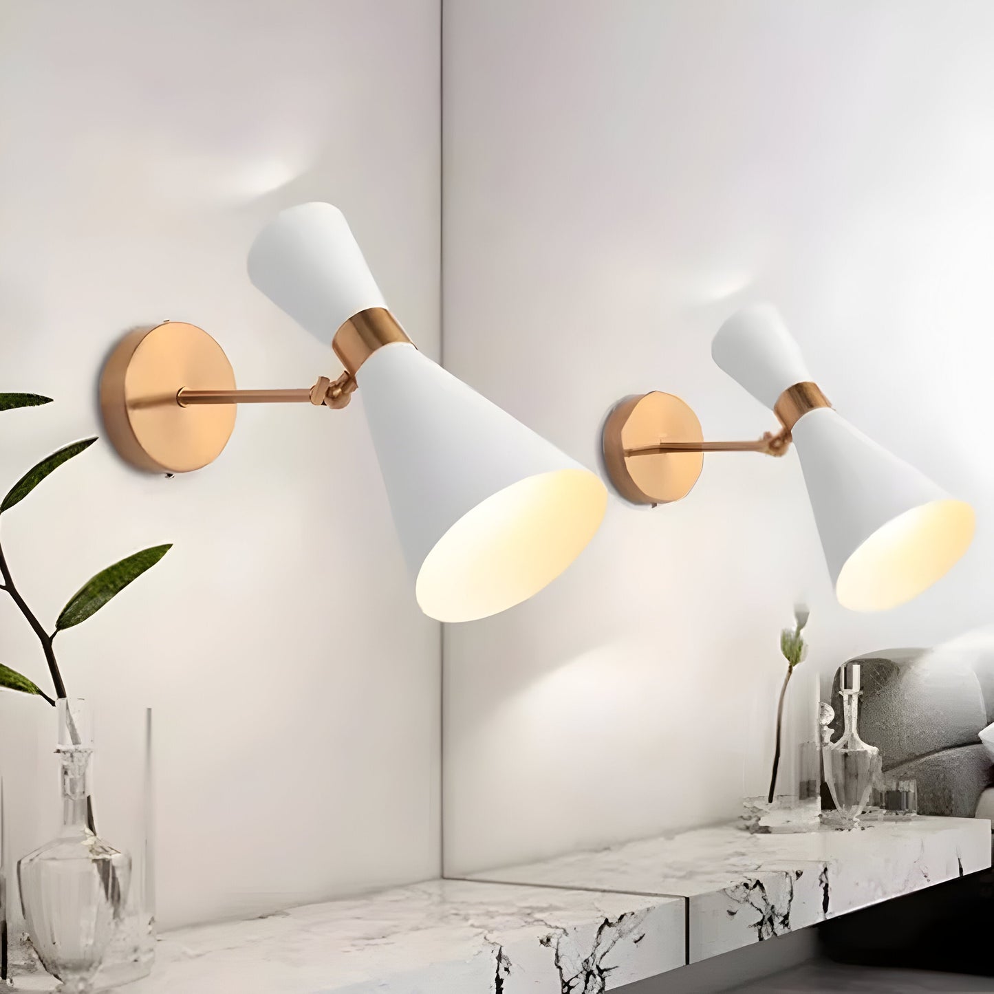 Kinkiet LED góra dół regulowany minimalistyczny