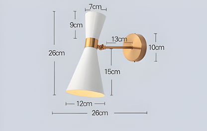 Kinkiet LED góra dół regulowany minimalistyczny