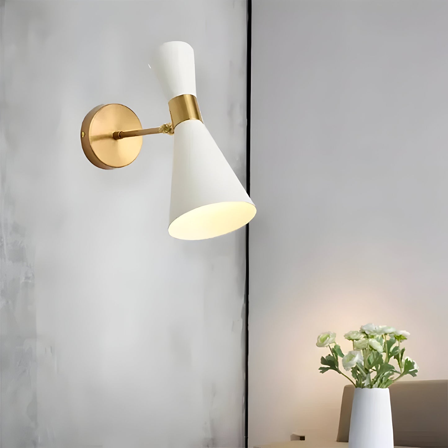 Kinkiet LED góra dół regulowany minimalistyczny