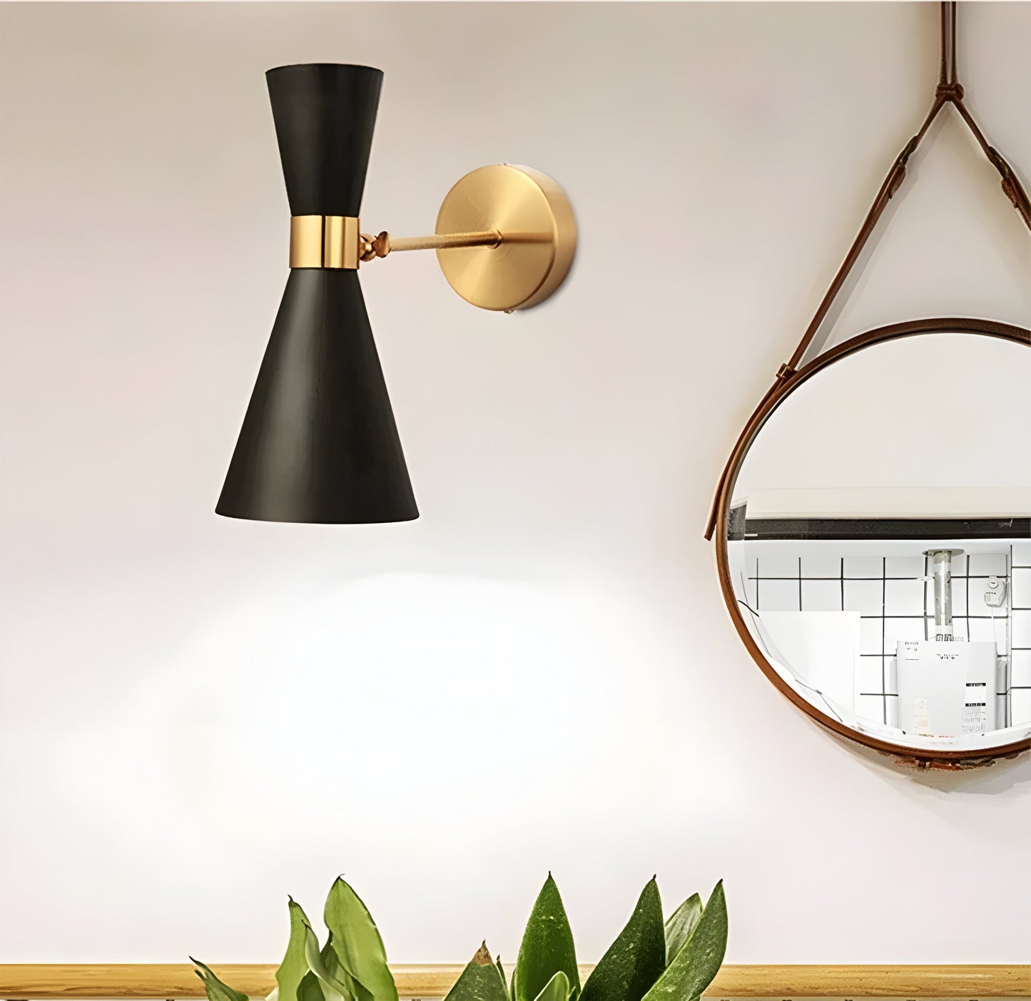 Kinkiet LED góra dół regulowany minimalistyczny