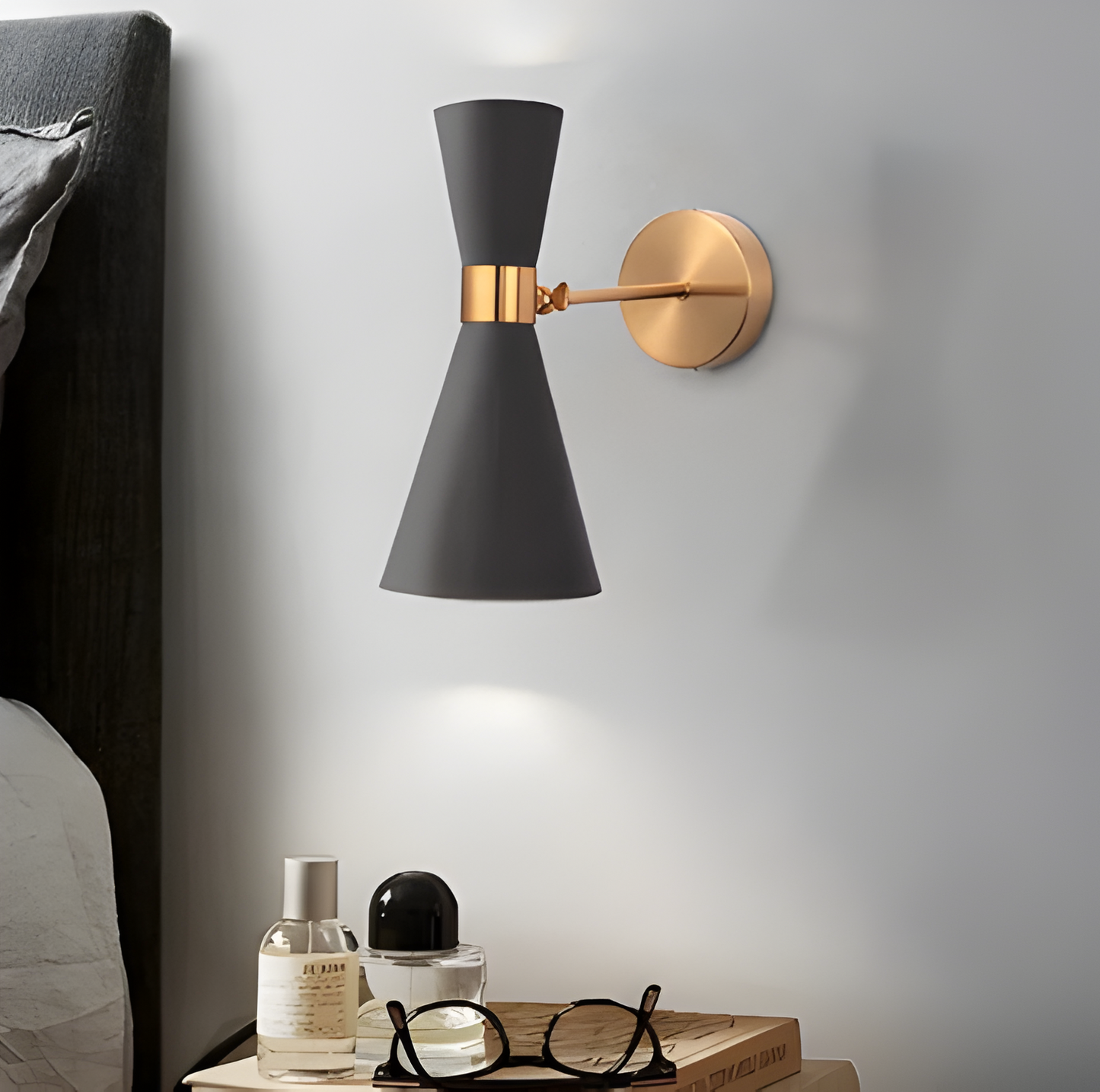 Kinkiet LED góra dół regulowany minimalistyczny
