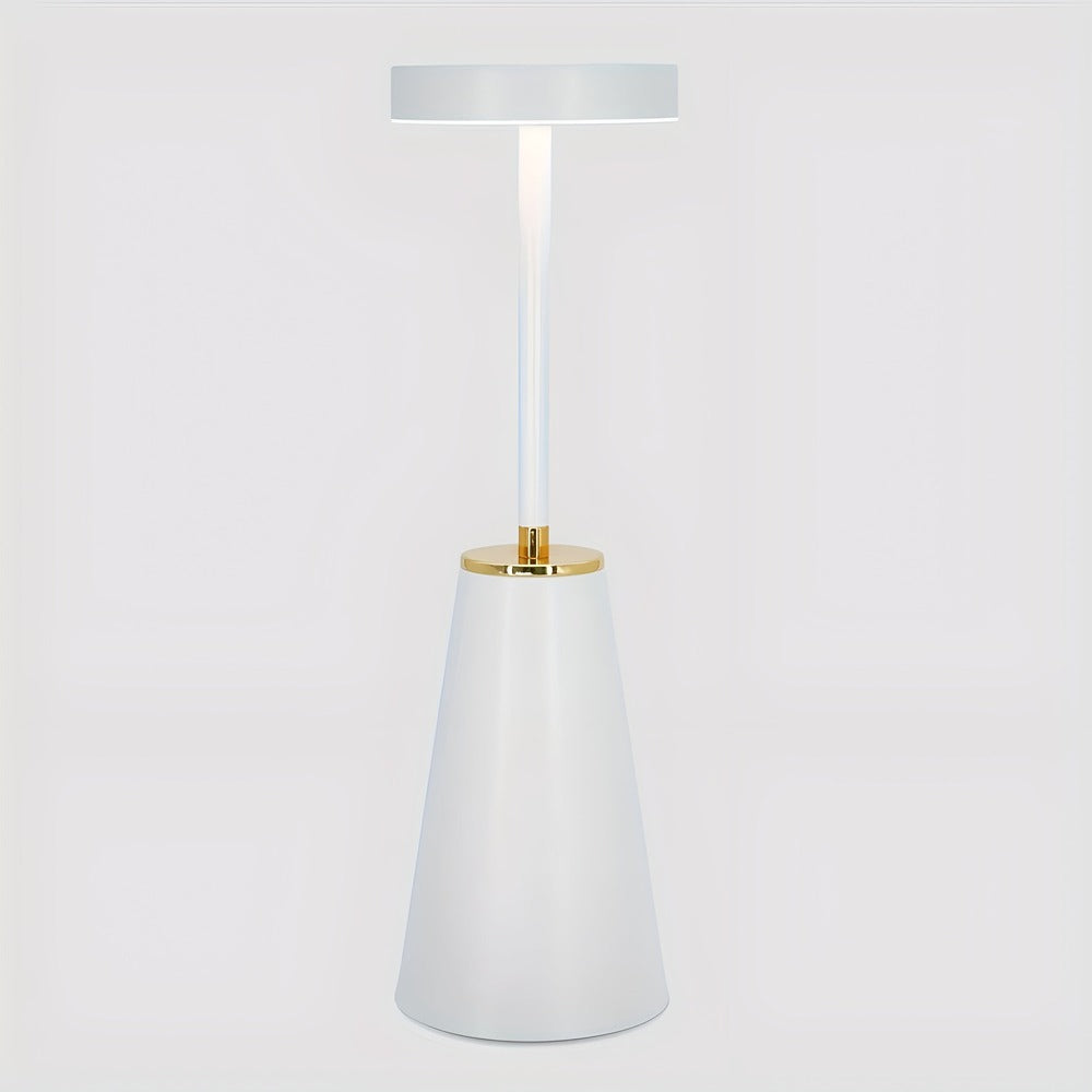 Bezprzewodowa lampa stołowa LED metalowa 4000 mAh