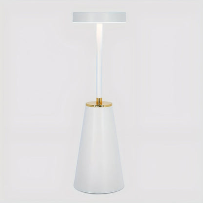 Bezprzewodowa lampa stołowa LED metalowa 4000 mAh