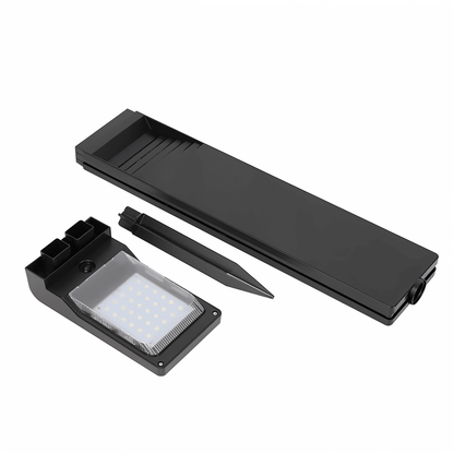 Solarna lampa ogrodowa LED IP66 do ścieżek i tarasu