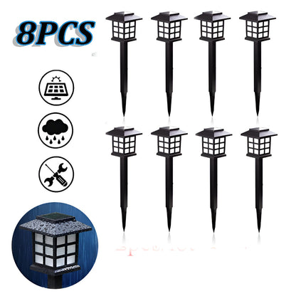Lampy solarne ogrodowe LED do ścieżek IP65