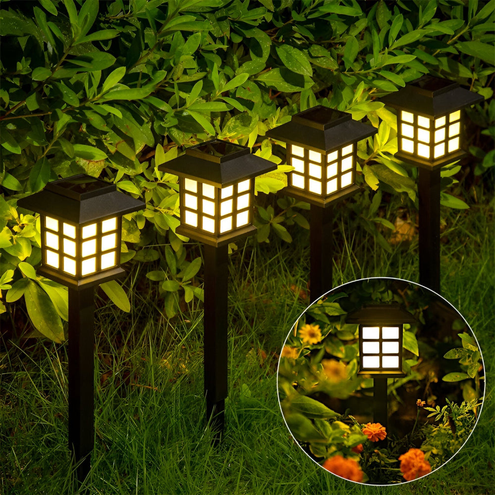 Lampy solarne ogrodowe LED do ścieżek IP65