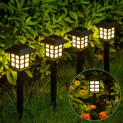 Lampy solarne ogrodowe LED do ścieżek IP65