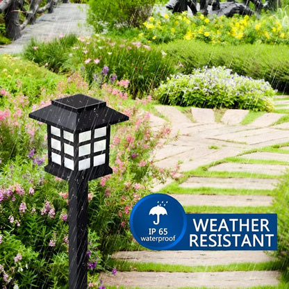Lampy solarne ogrodowe LED do ścieżek IP65