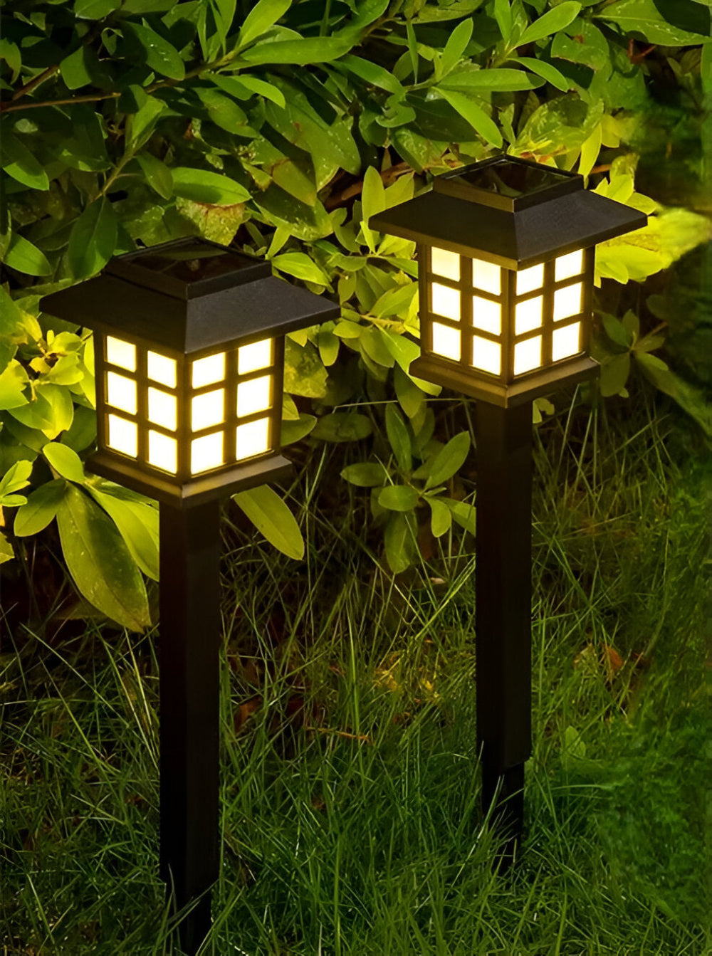 Lampy solarne ogrodowe LED do ścieżek IP65