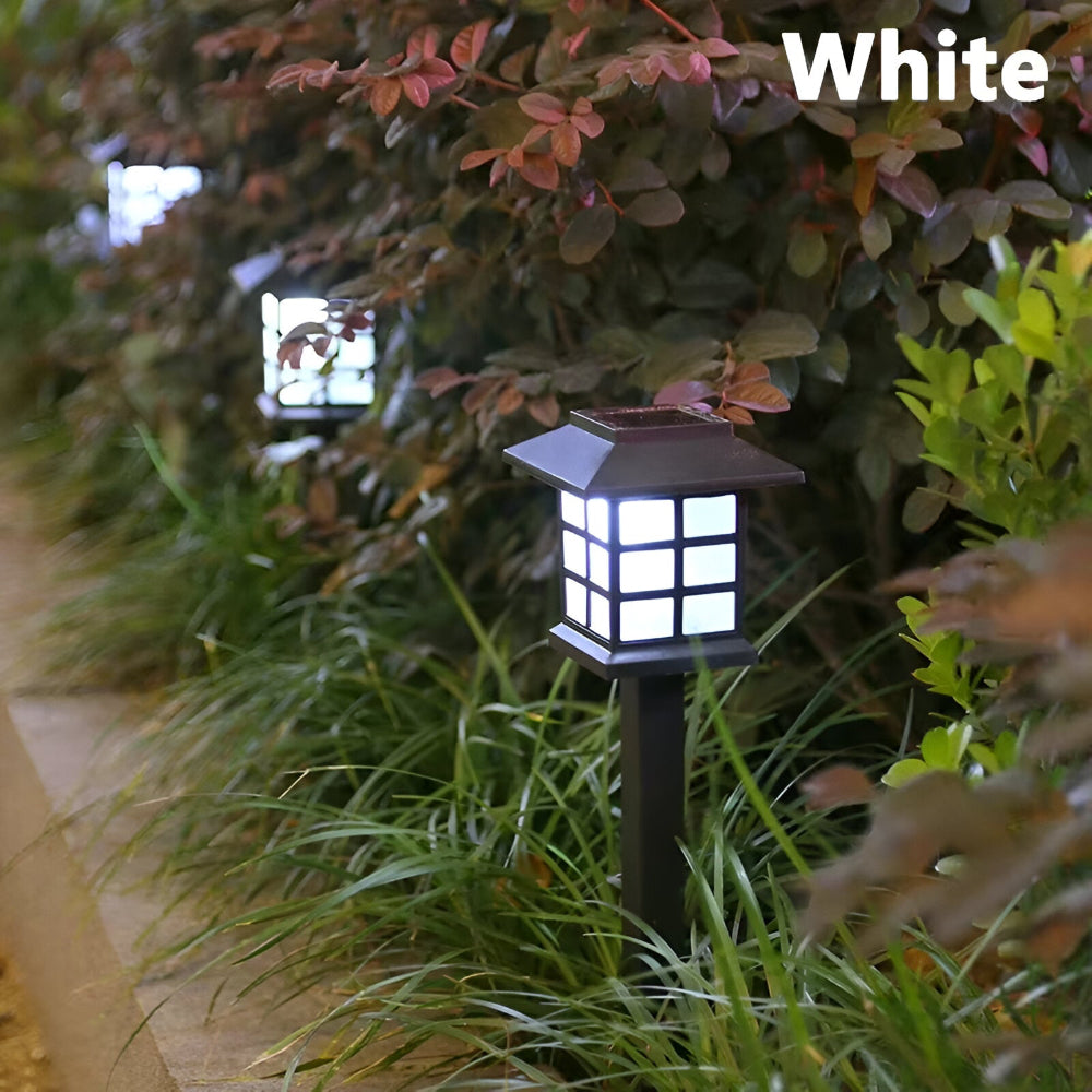 Lampy solarne ogrodowe LED do ścieżek IP65