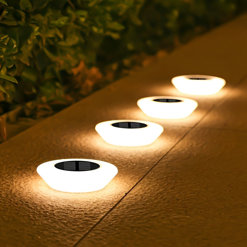 Nowoczesna lampa solarna LED ogrodowa IP65