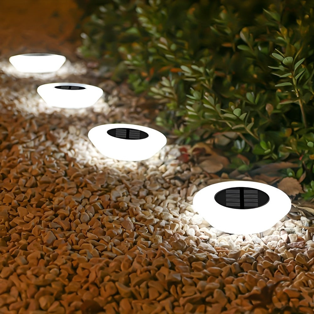 Nowoczesna lampa solarna LED ogrodowa IP65