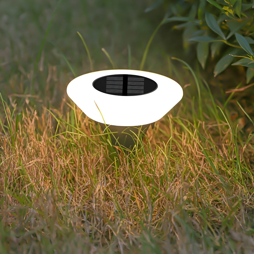 Nowoczesna lampa solarna LED ogrodowa IP65